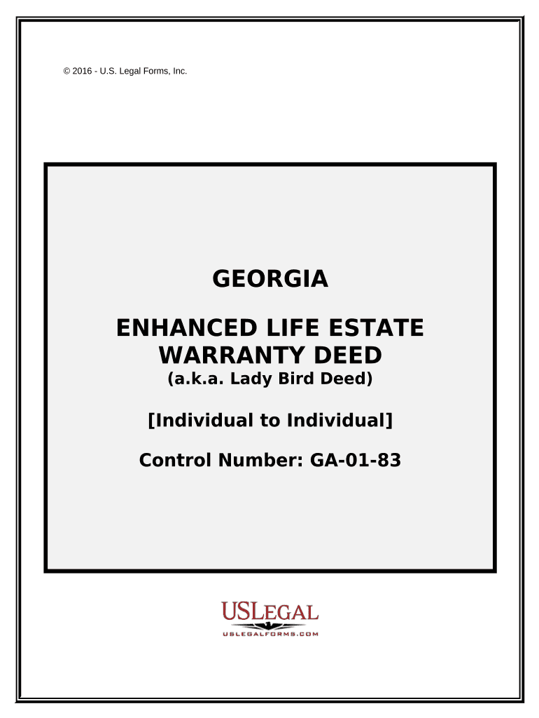 Life Warranty Deed  Form