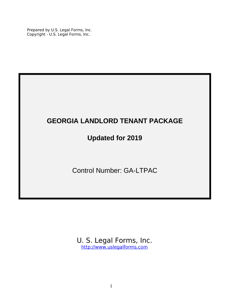 Georgia Landlord  Form