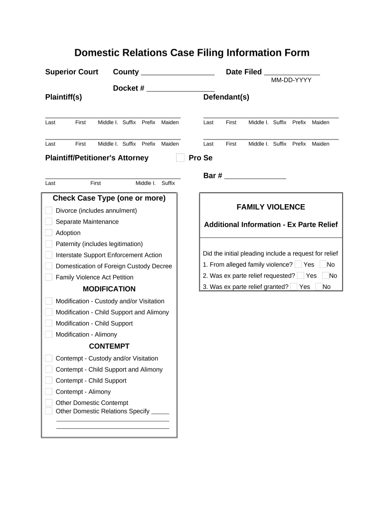 Standing Order  Form