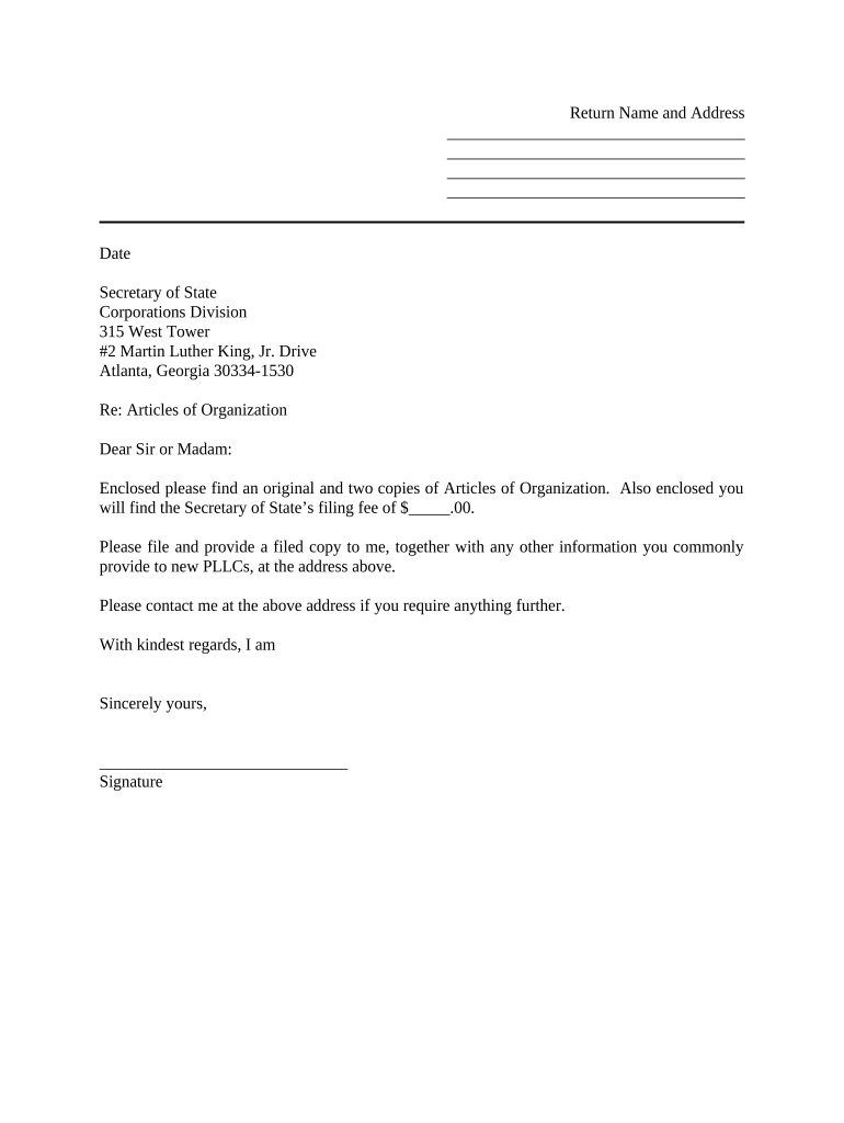 Sample Transmittal Letter  Form