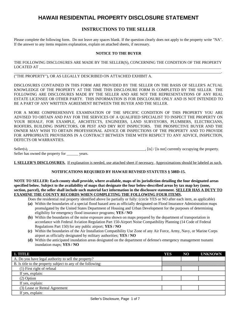 Fill and Sign the Hawaii Estate 497304463 Form