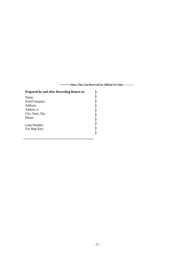 Partial Release of Property from Mortgage by Individual Holder Hawaii  Form