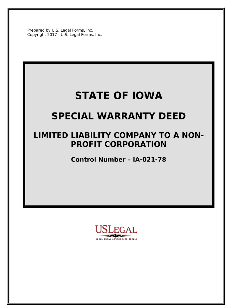 Iowa Llc Company  Form
