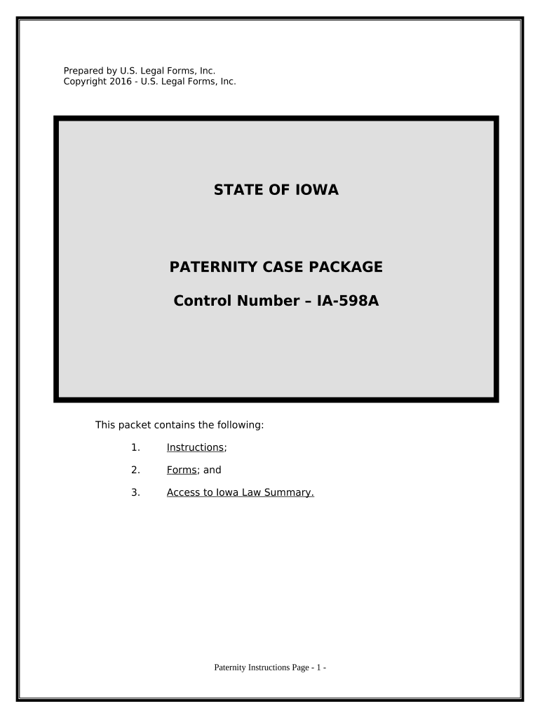 Ia Case  Form