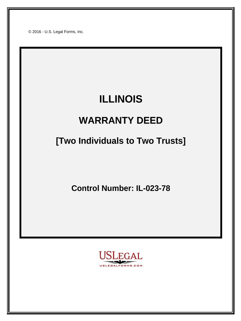 Illinois Warranty Deed  Form
