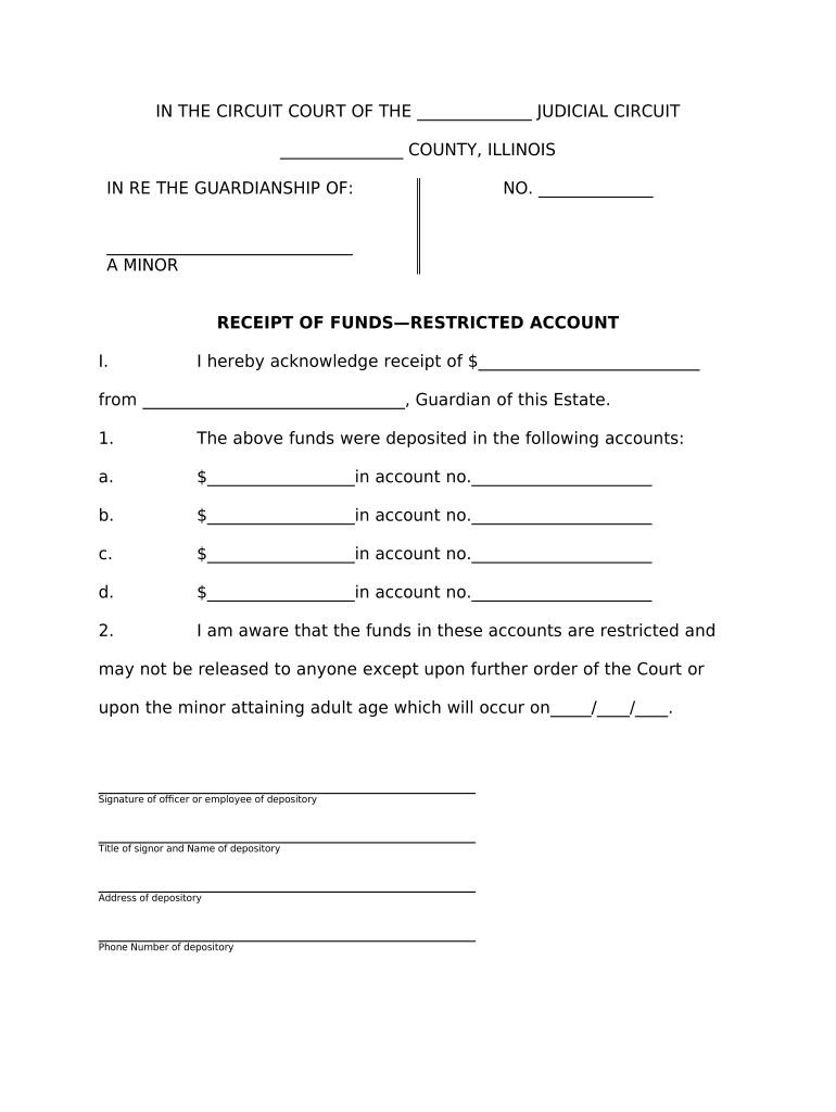 Illinois Restricted  Form