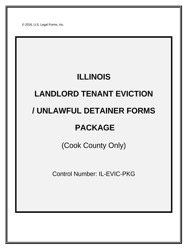 Illinois Eviction  Form