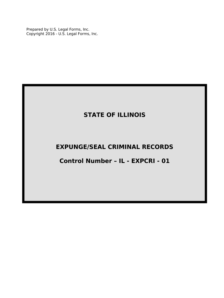 Illinois Expungement Form