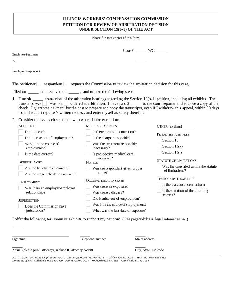 Arbitration Decision  Form