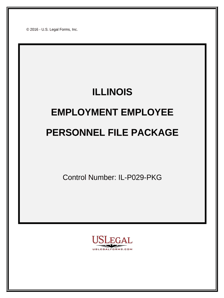 Employee Personnel File  Form