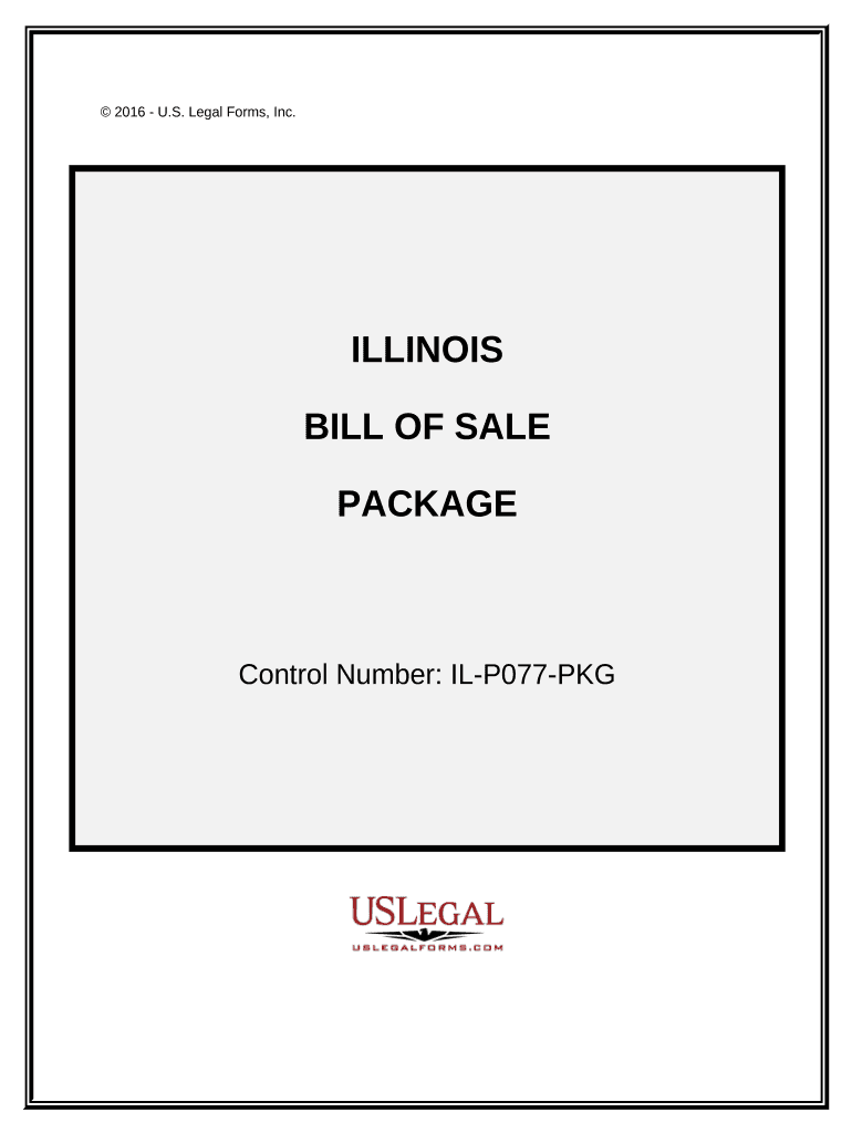 Illinois Bill Sale  Form