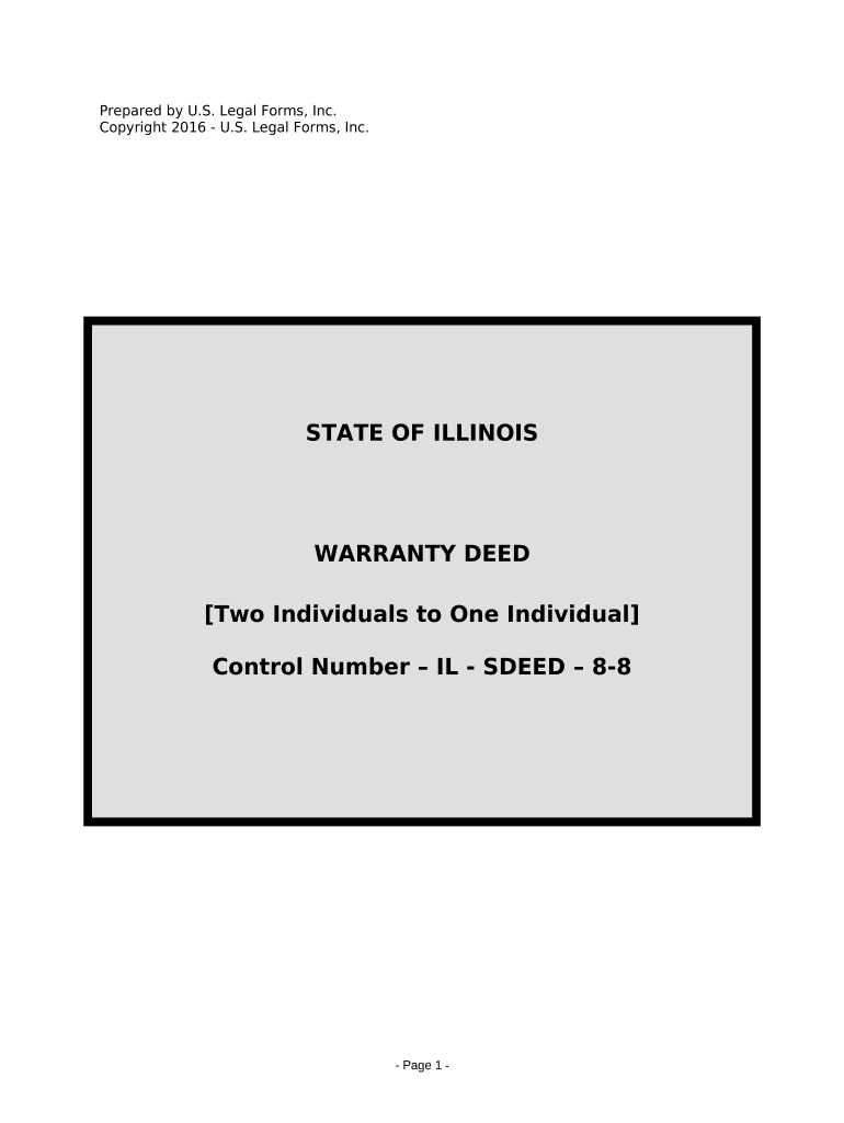 Il Warranty Deed  Form