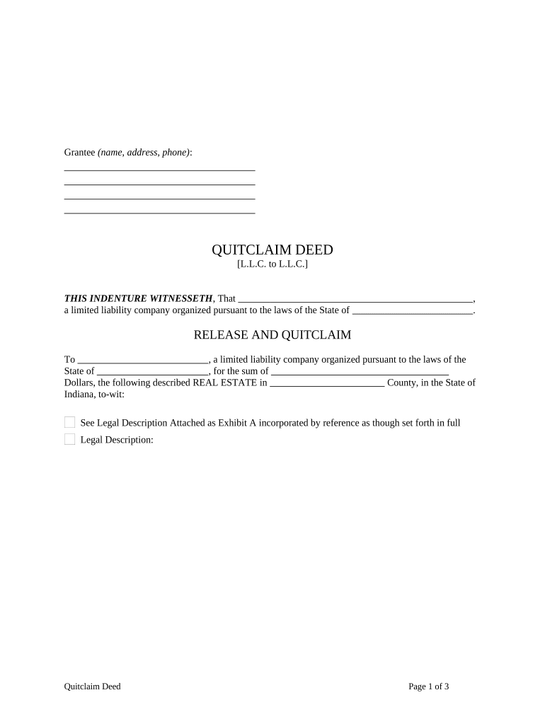 Limited Liability Llc  Form