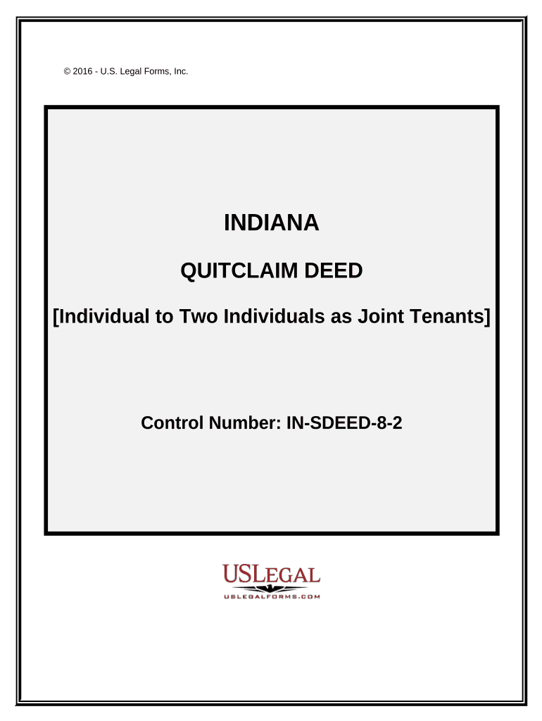 In Quitclaim Deed  Form