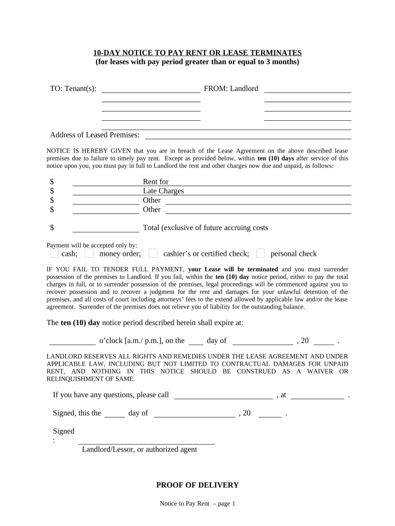 Ks 10 Day  Form