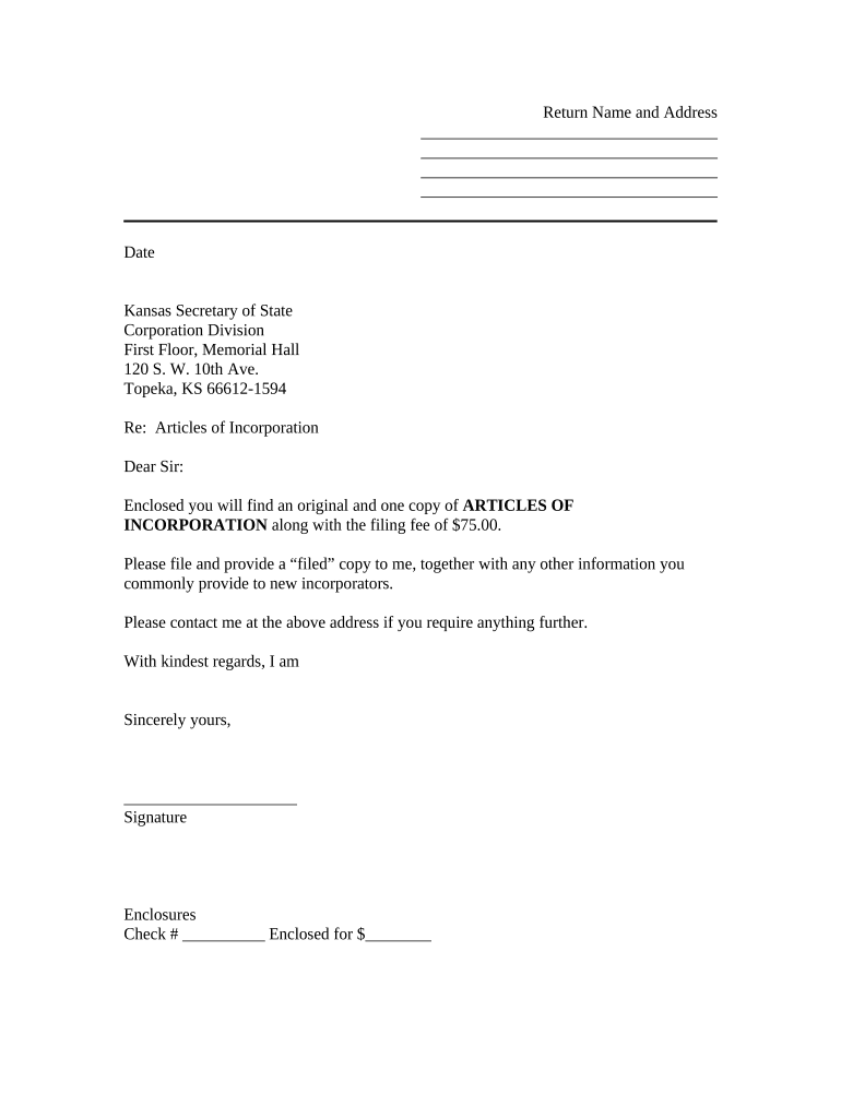 Sample Transmittal Letter Document  Form