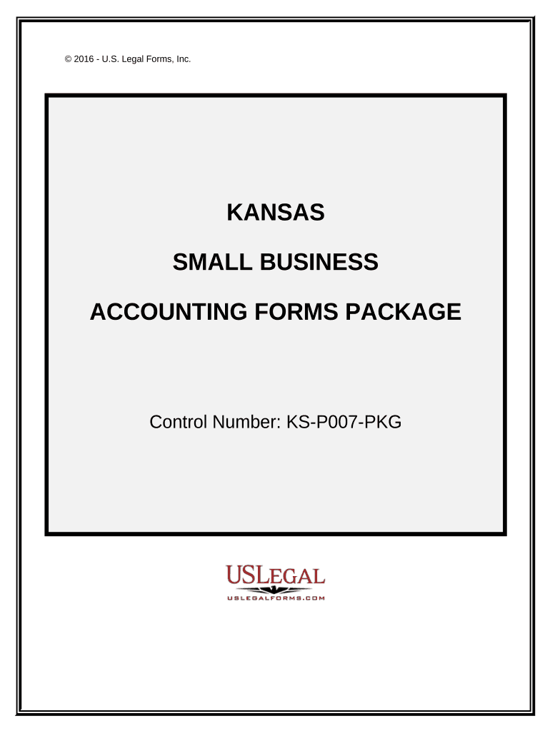 Small Business Accounting Package Kansas  Form