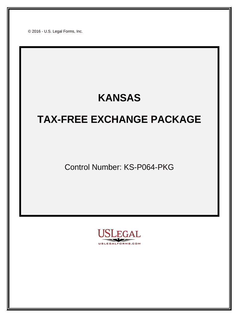 Tax Exchange Package Kansas  Form