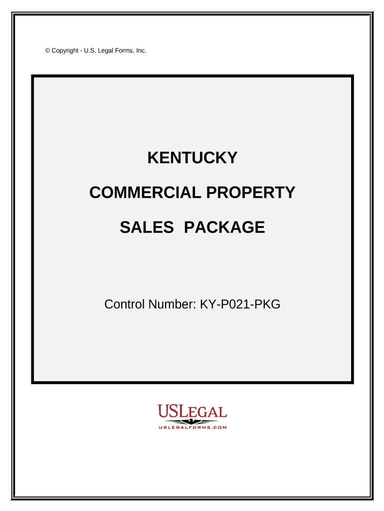 Commercial Property Sales Package Kentucky  Form