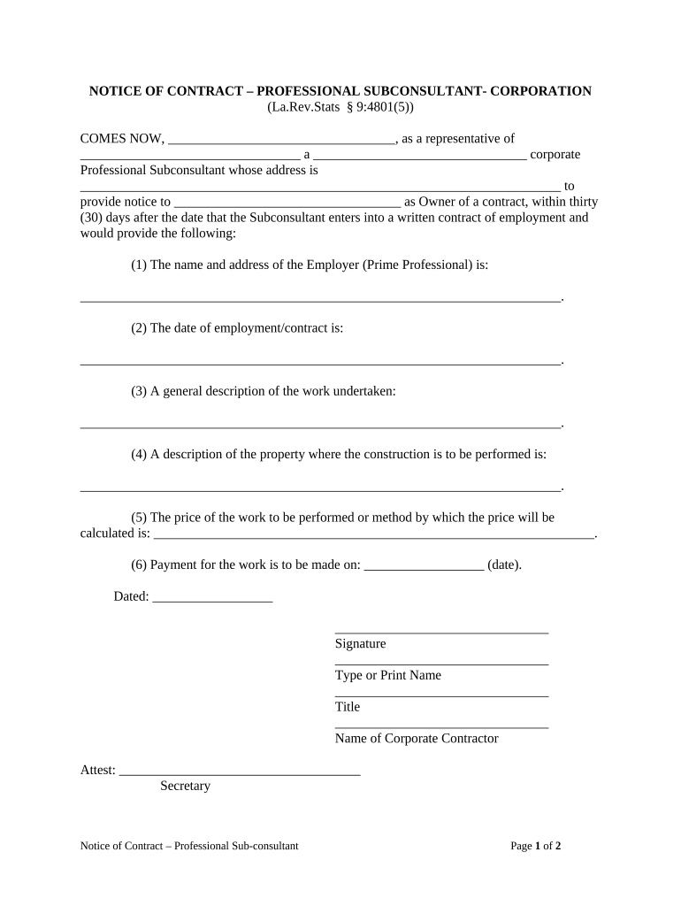 Limited Liability Company  Form