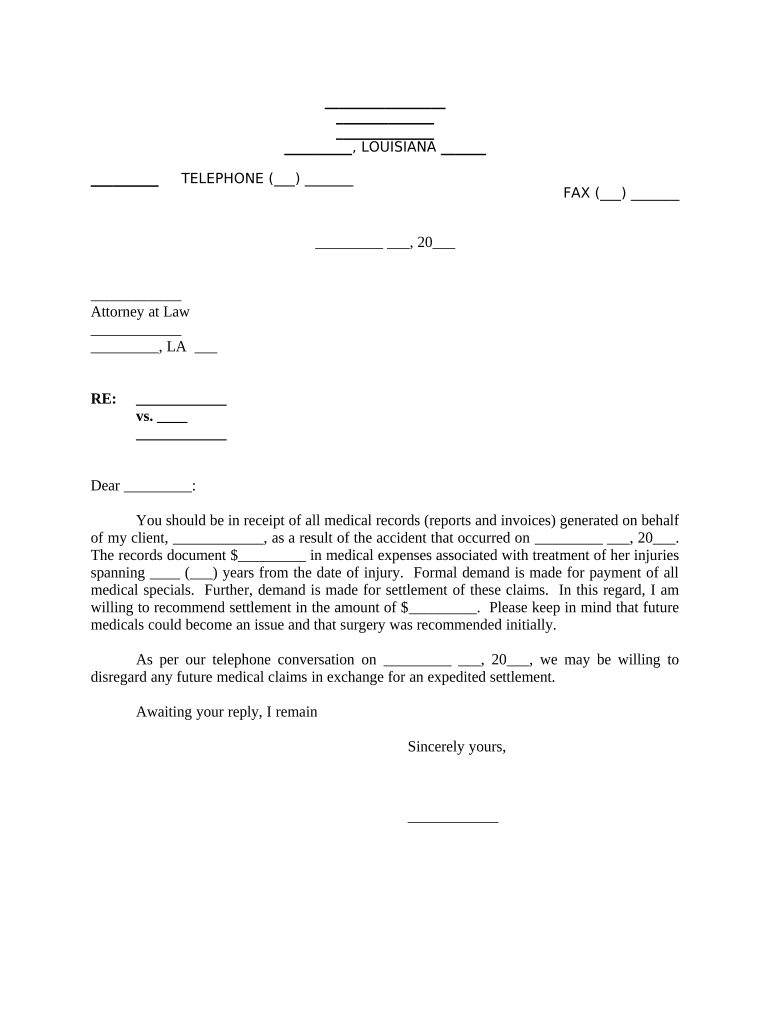 Counsel Personal Injury  Form