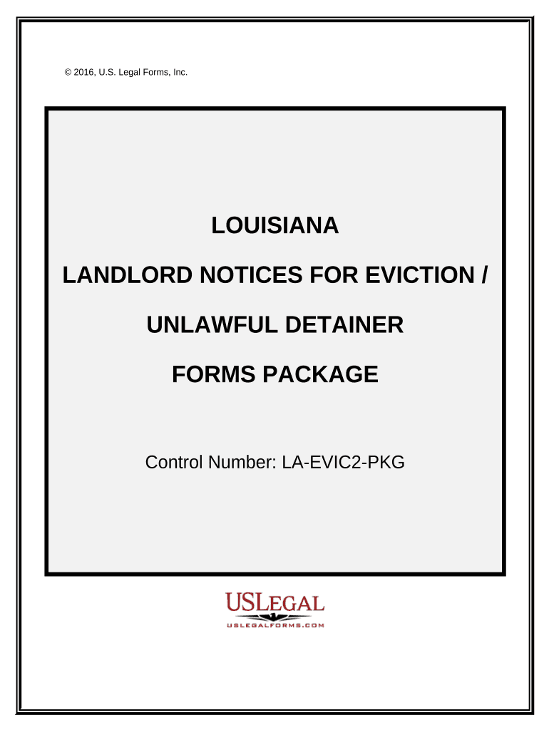 Louisiana Unlawful  Form