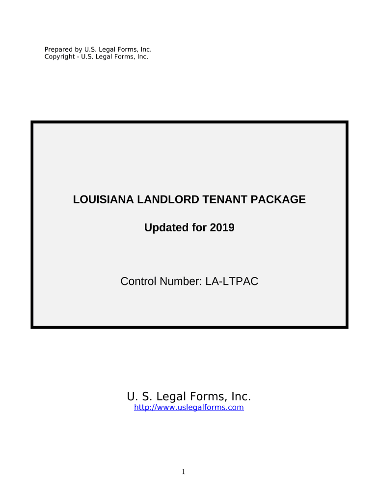 Louisiana Landlord  Form