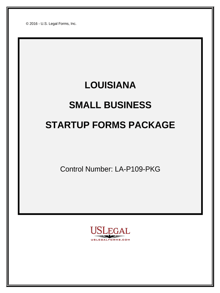 Louisiana Business Order  Form