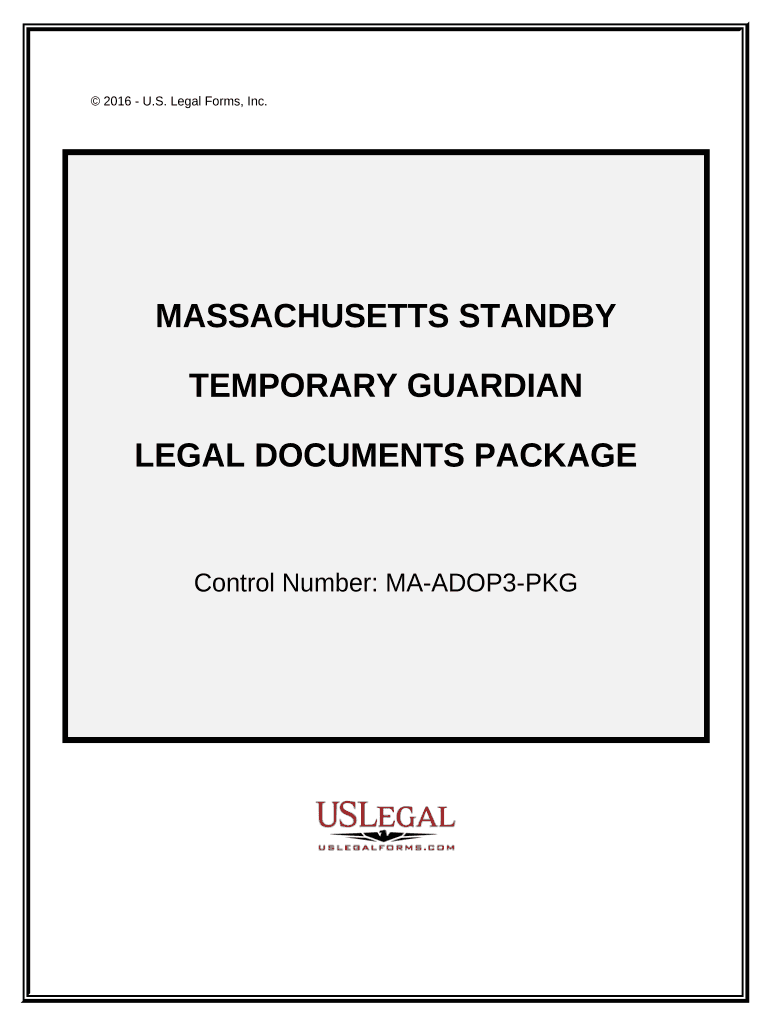 Massachusetts Guardian  Form