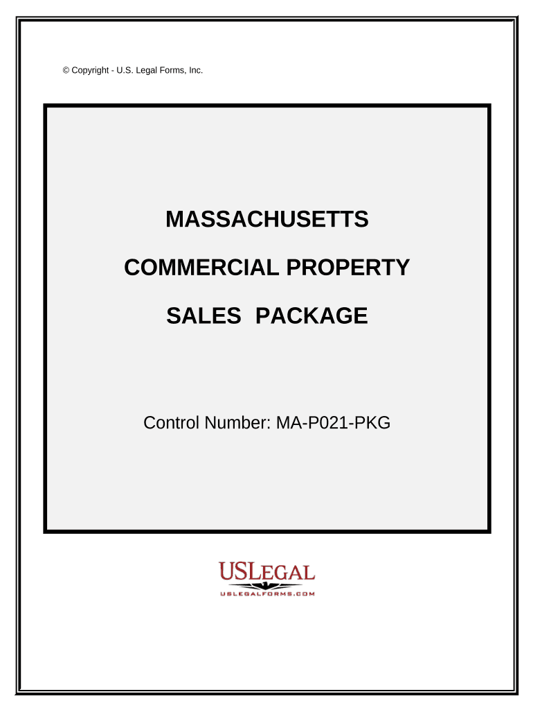 Commercial Property Sales Package Massachusetts  Form