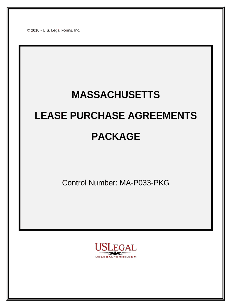 Massachusetts Purchase  Form
