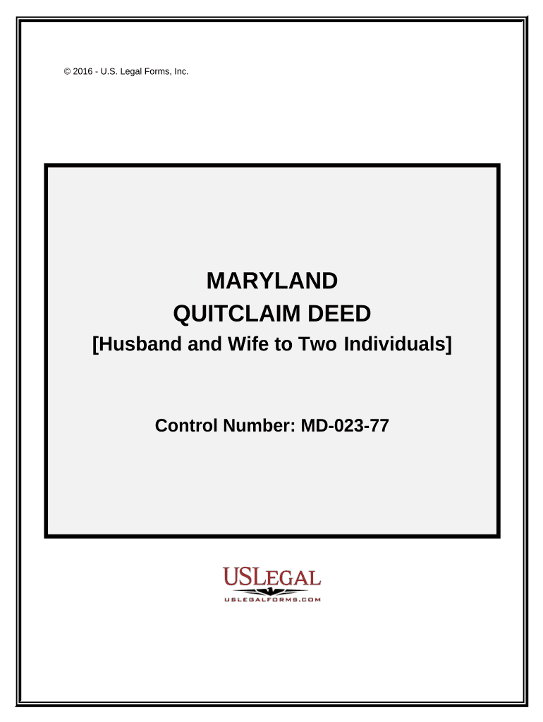 Maryland Husband  Form