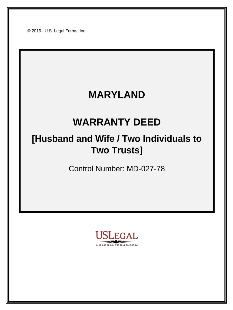 Md Deed Form