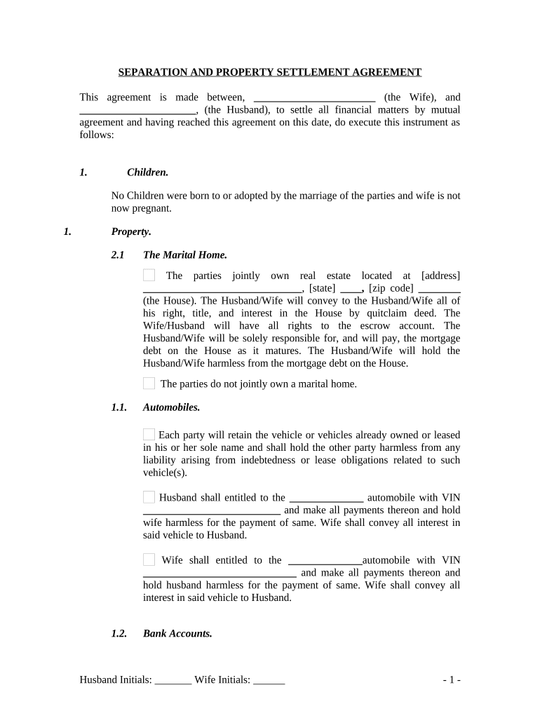 Md Settlement  Form