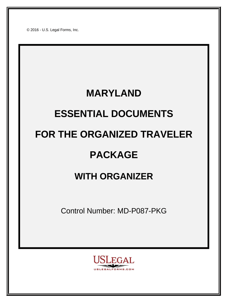 Maryland Essential  Form