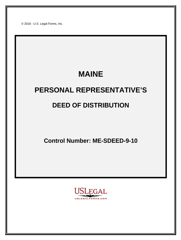 Maine Deed  Form