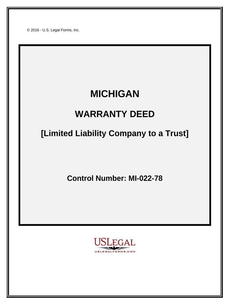 Warranty Deed Form