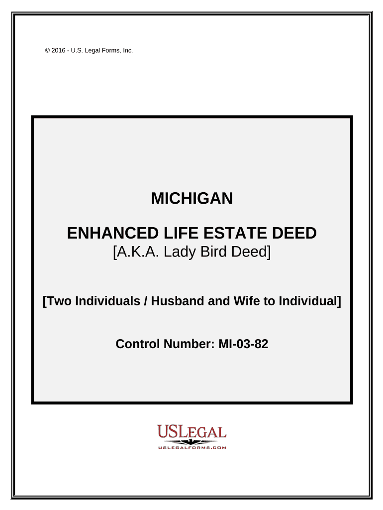 Michigan Lady Bird Deed PDF  Form
