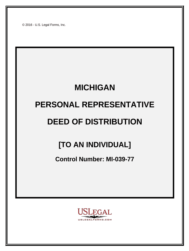 Personal Deed  Form