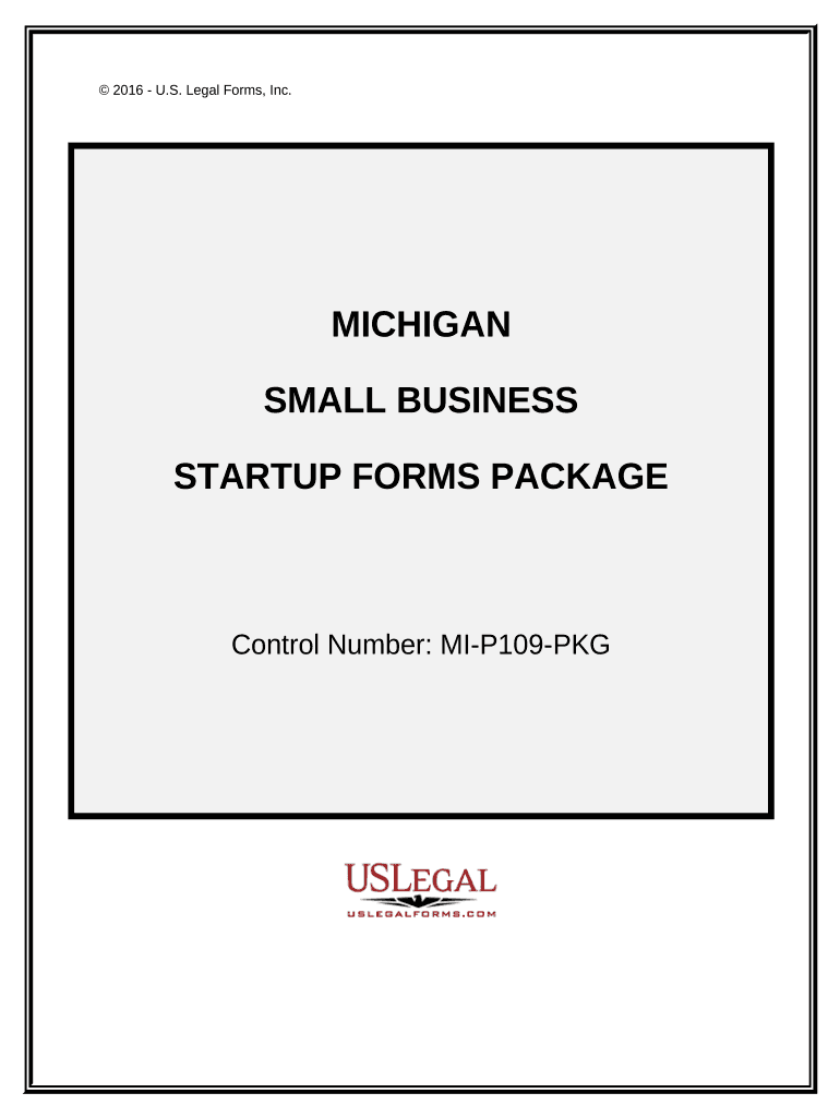 Michigan Business Forms