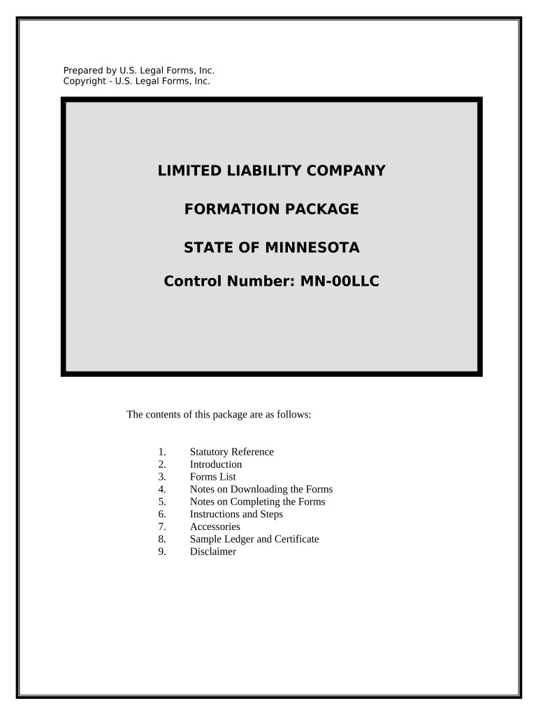 Limited Liability Company  Form