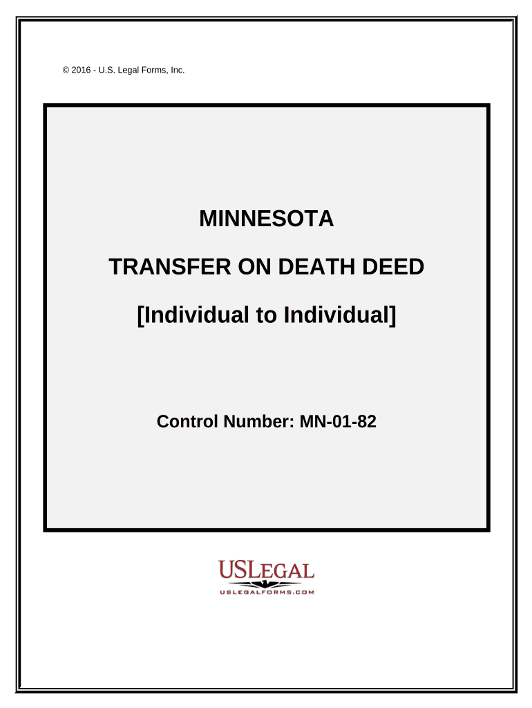Minnesota Transfer Death  Form