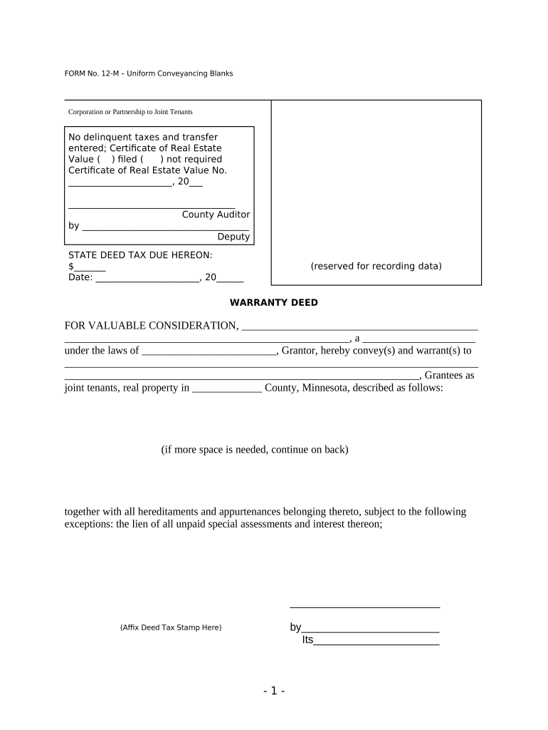 Business Entity Joint  Form