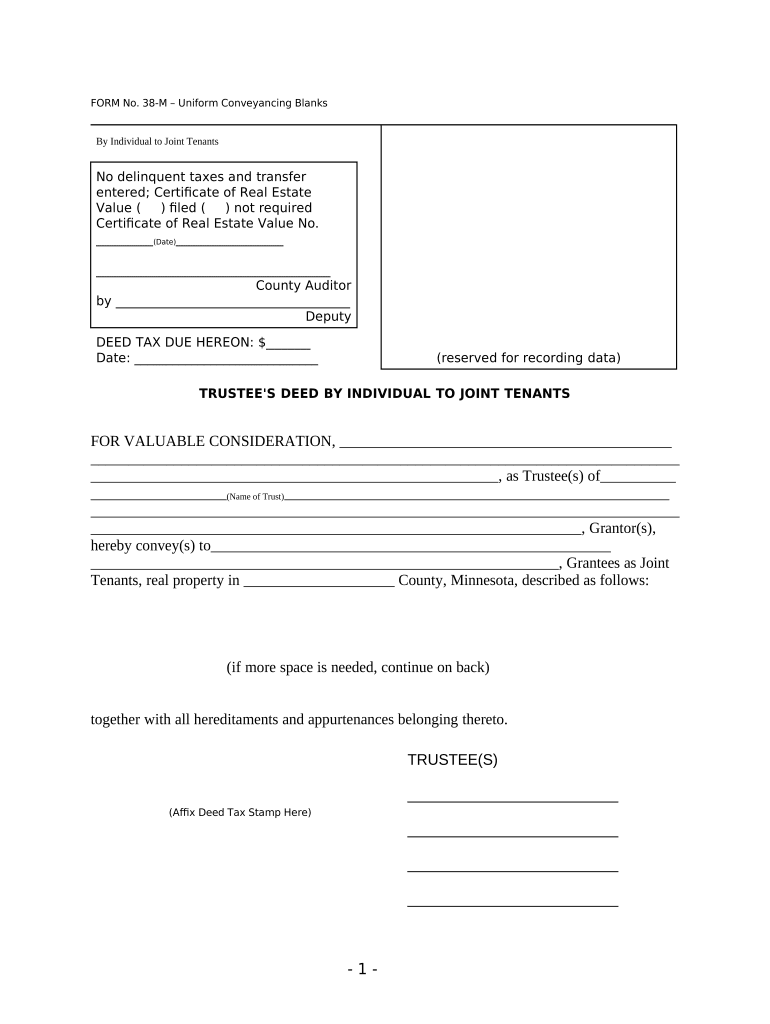 Mn Deed Form