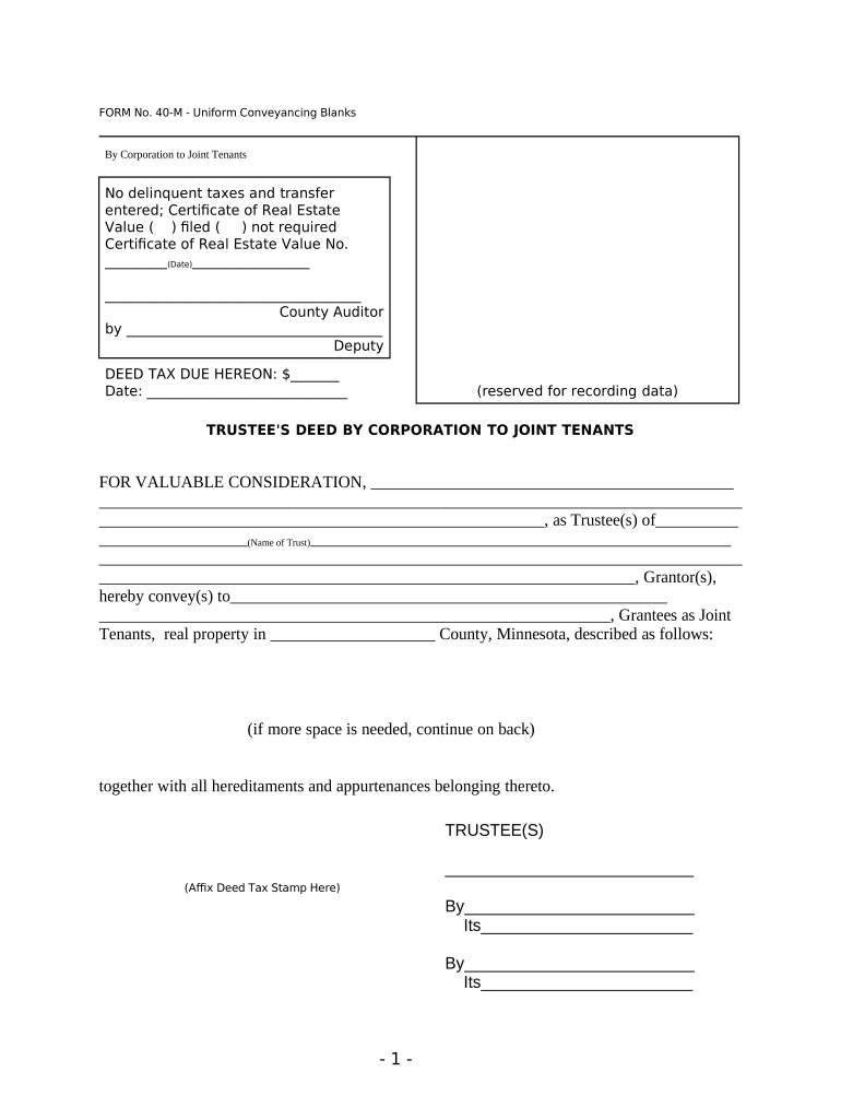 Entity Joint  Form