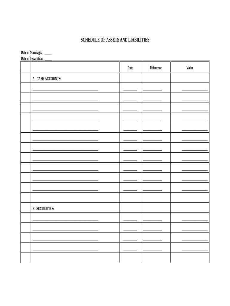 Minnesota Assets  Form