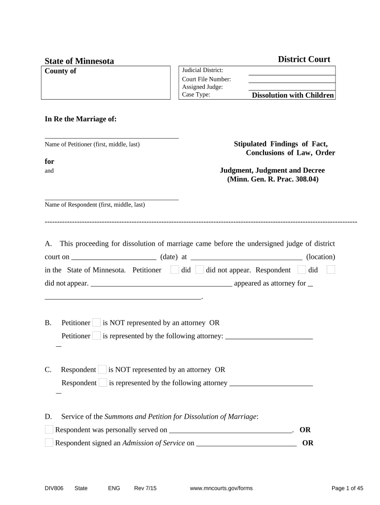 Mn Termination Form