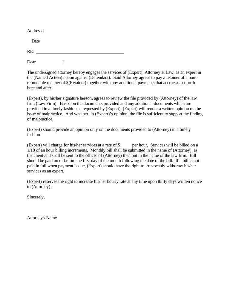 Letter Explaining  Form