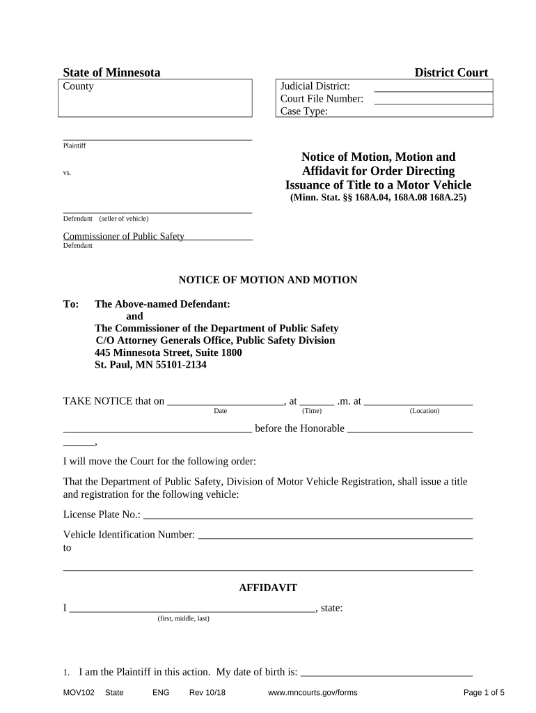 Mn Issuance  Form