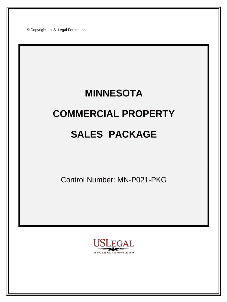 Commercial Property Sales Package Minnesota  Form
